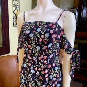 Nanette Lepore 🖤💗💙NWT dress floral- small